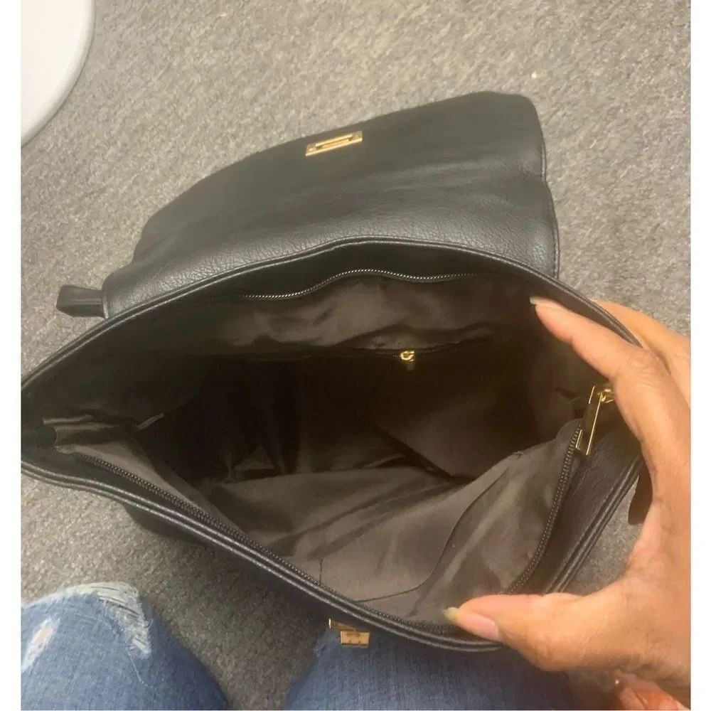 Vegan Leather Backpack - Picture 6 of 6